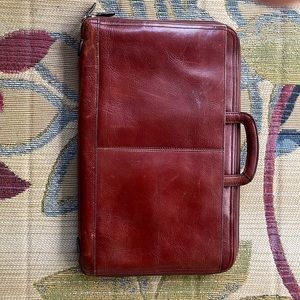 Leather briefcase/portfolio
